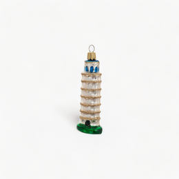 Small Leaning Tower of Pisa Ornament
