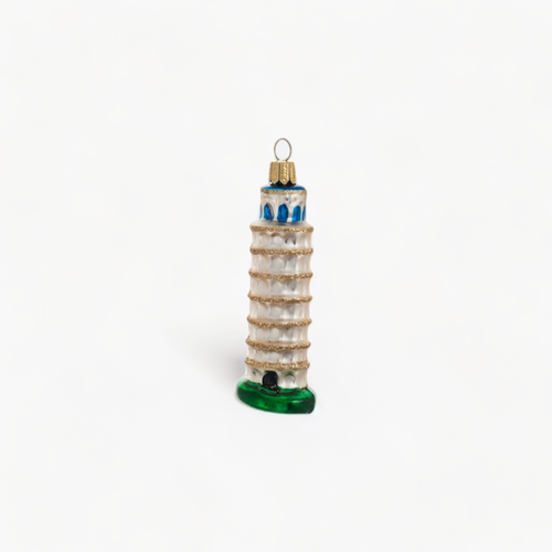 Small Leaning Tower of Pisa Ornament