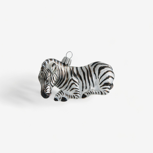 Small Zebra Ornament