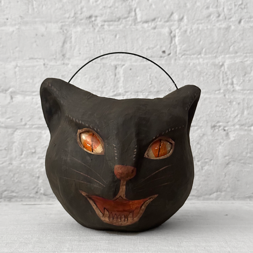 Vintage Cat Candy Bucket