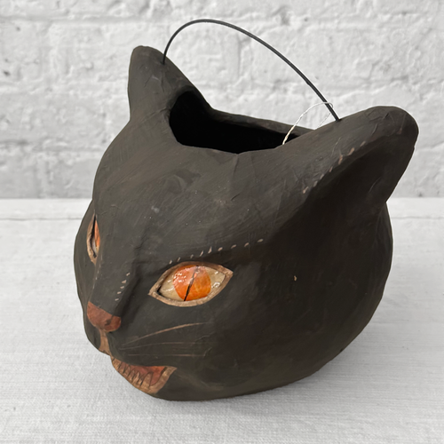 Vintage Cat Candy Bucket
