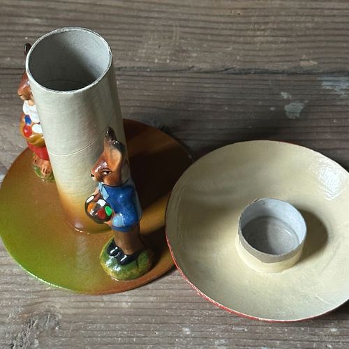 Ino Schaller Mushroom with Rabbits Candy Box
