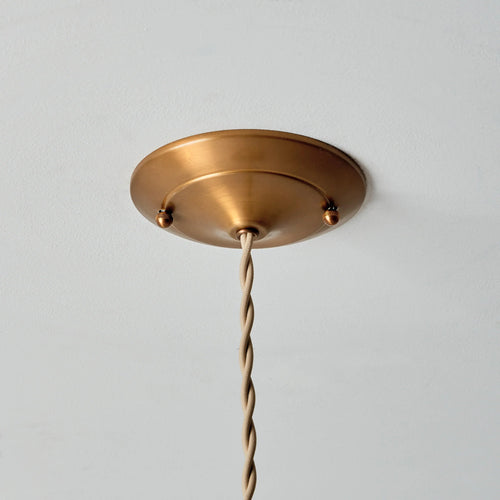 Robert Ogden Convex Pendant Light