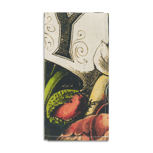 Summerill & Bishop x John Derian "Happy" Linen Napkin Set of 6