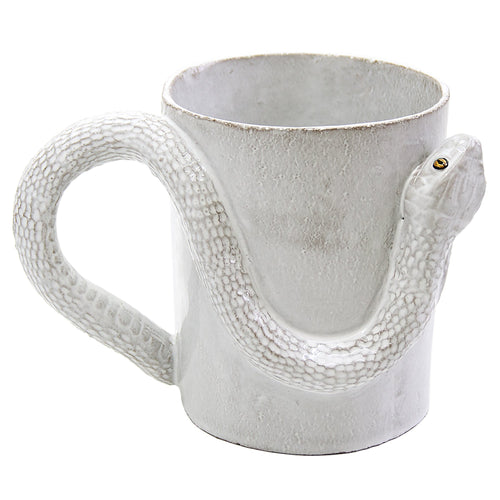 Snake Cup with Golden and Black Eyes