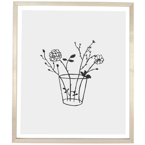 Flowers in Glass Tumbler 2