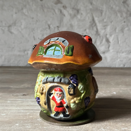 Nostalgic Mushroom Butterfly & Santa Claus  Candy Box