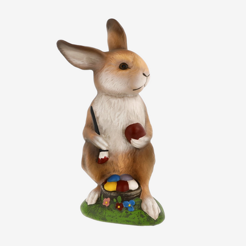 Easter Hare Painting Eggs