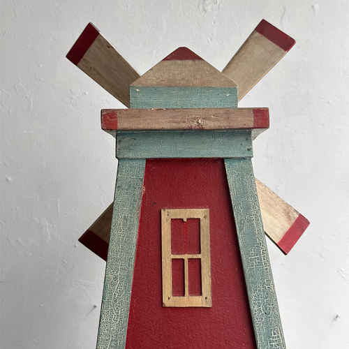 Vintage USA Painted Windmill