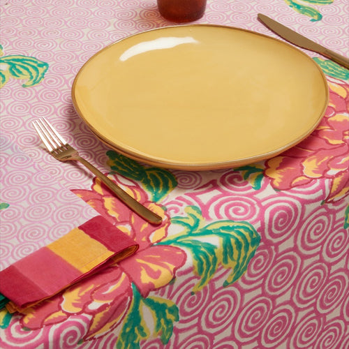 Lisa Corti Panel in Camelia Magenta Pink 140 x 240cm