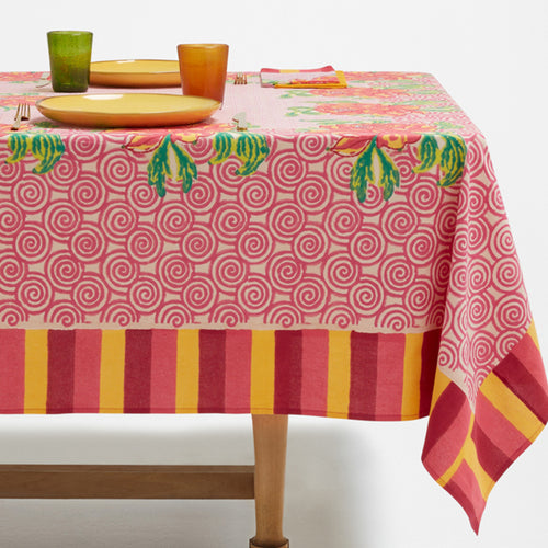 Lisa Corti Panel in Camelia Magenta Pink 140 x 240cm