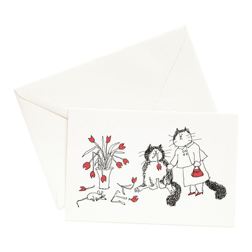 Grace Coddington "Naughty Jimi" Card & Envelope