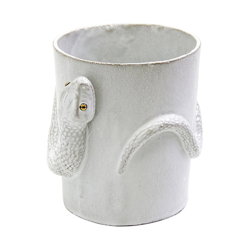 Snake Cup with Golden and Black Eyes