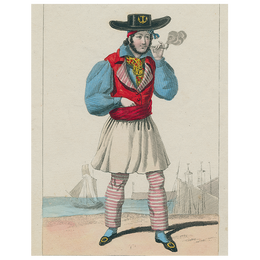 Merry Man Sailor Smoking (p 53)