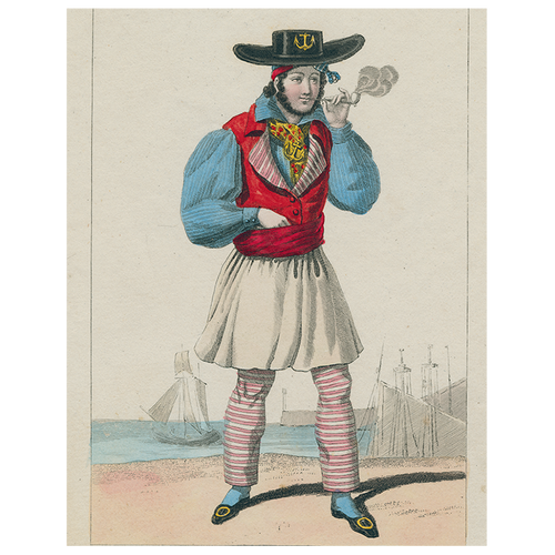 Merry Man Sailor Smoking (p 53)