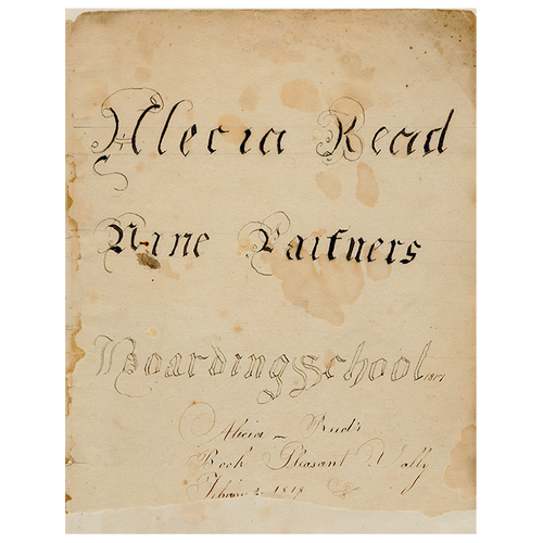 Boarding School (p 91)