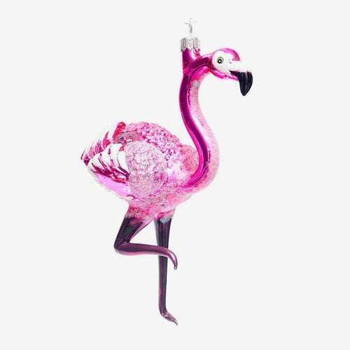Pink Flamingo Ornament