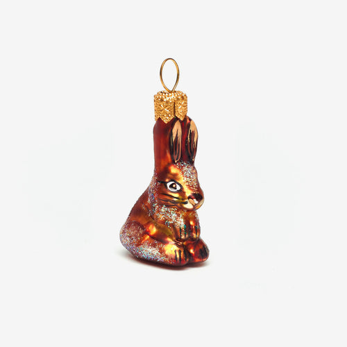 Mini Brown Bunny Ornament