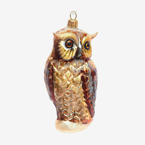 Brown Owl Ornament