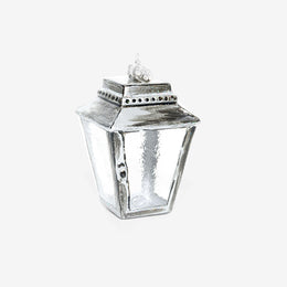 Silver Lantern Ornament