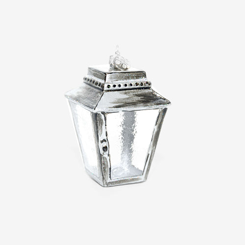 Silver Lantern Ornament