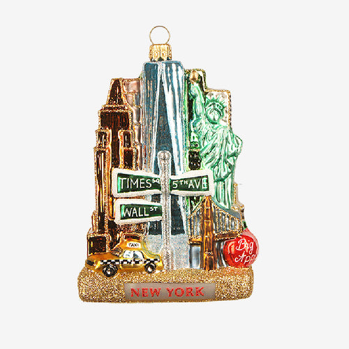 New York Landscape Ornament