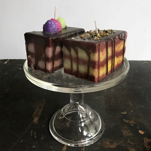 La Cremose Layered Cake Slice Candles