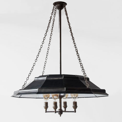 Robert Ogden Mirrored Chandeliers
