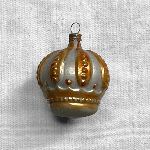 Nostalgic Gold Crown Ornament