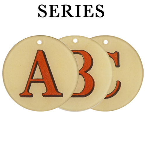 Red Letters (A-Z & !? Available)