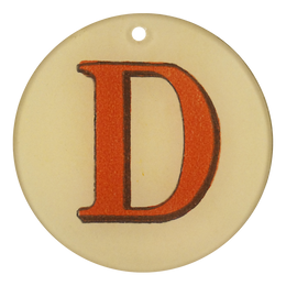 Red Letters - D