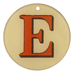 Red Letters - E