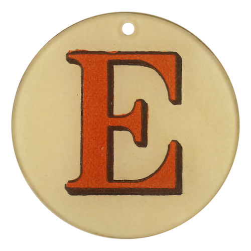 Red Letters - E