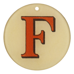 Red Letters - F