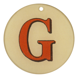 Red Letters - G