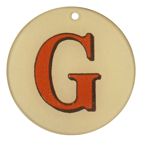 Red Letters - G