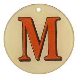 Red Letters - M