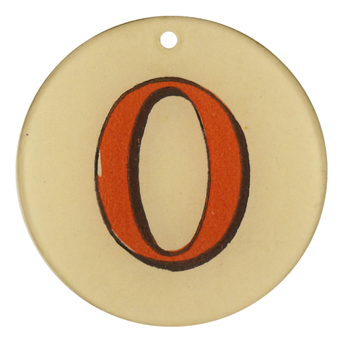 Red Letters - O