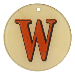 Red Letters - W