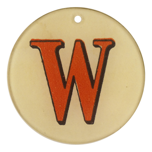 Red Letters - W