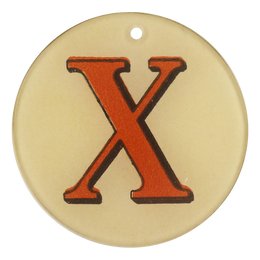 Red Letters - X