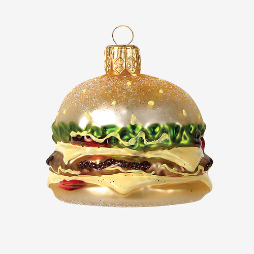 Small Burger Ornament