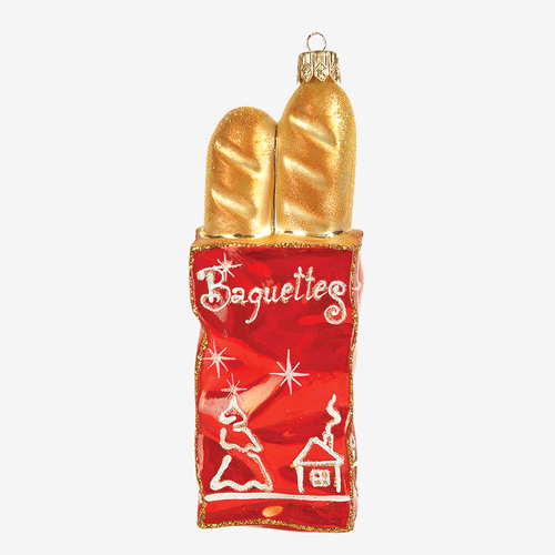 Baguettes in Bag Ornament