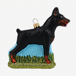 Dobie Ornament