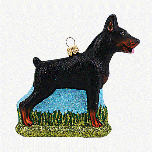 Dobie Ornament