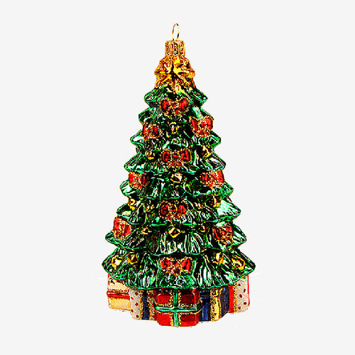 Christmas Tree With Presents Ornament