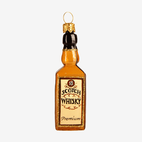 Whiskey Bottle Ornament