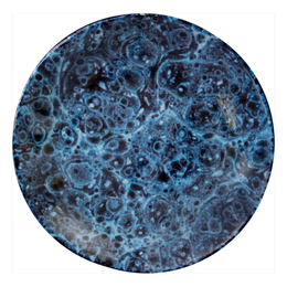 Blue Marble Saucer