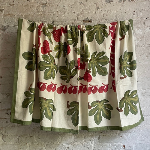 Red Fig French Tablecloth
