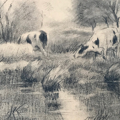Evert Rabbers Cow Drawing 11